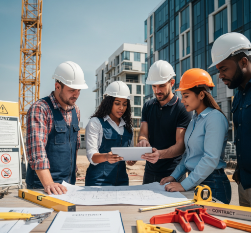 Construction site safety equipment
